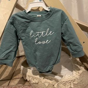 Baby 3-6 sweater onesie